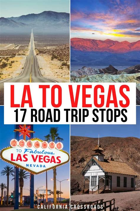 los angeles to vegas road trip.